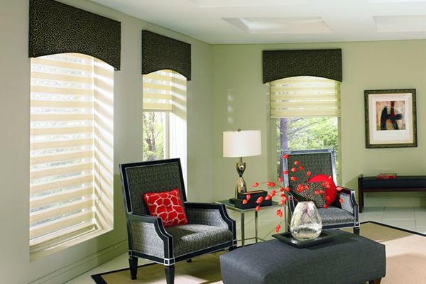 window treatments and cornices